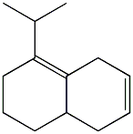 1,4,4a,5,6,7-Hexahydro-8-isopropylnaphthalene 구조식 이미지