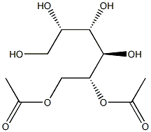 L-Glucitol 1,2-diacetate Structure