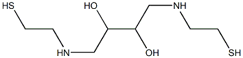 1,4-Bis[(2-mercaptoethyl)amino]-2,3-butanediol 구조식 이미지