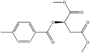 [R,(+)]-2-(p-Toluoyloxy)succinic acid dimethyl ester 구조식 이미지
