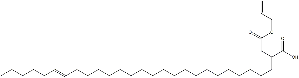 2-(20-Hexacosenyl)succinic acid 1-hydrogen 4-allyl ester Structure