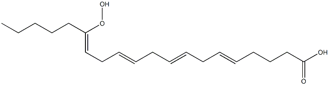 15-Hydroperoxy-5,8,11,14-icosatetraenoic acid Structure