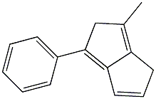 4-Phenyl-6-methyl-1,5-dihydropentalene 구조식 이미지