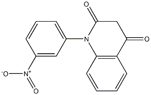 1-(3-Nitrophenyl)quinoline-2,4(1H,3H)-dione Structure
