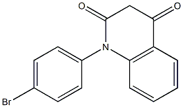 1-(4-Bromophenyl)quinoline-2,4(1H,3H)-dione Structure