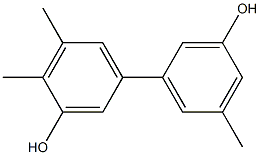 4,5,5'-Trimethyl-1,1'-biphenyl-3,3'-diol Structure