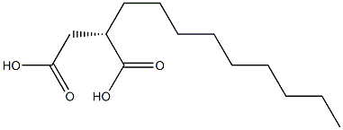 [S,(-)]-Nonylsuccinic acid 구조식 이미지