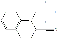 1-(2,2,2-Trifluoroethyl)-1,2,3,4-tetrahydroquinoline-2-carbonitrile Structure