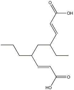 Diacrylic acid 1-ethyl-3-propyl-1,3-propanediyl ester Structure