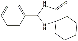 2-Phenyl-1,3-diazaspiro[4.5]decan-4-one Structure