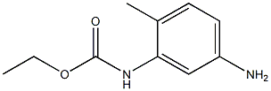 5-Amino-2-methylphenylcarbamic acid ethyl ester 구조식 이미지