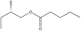 (+)-Valeric acid (S)-2-methylbutyl ester Structure