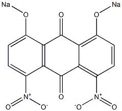 4,5-Dinitro-1,8-bis(sodiooxy)anthraquinone Structure