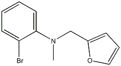 2-Bromo-N-(2-furylmethyl)-N-methylaniline Structure