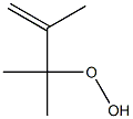 2,3-Dimethyl-3-hydroperoxy-1-butene 구조식 이미지