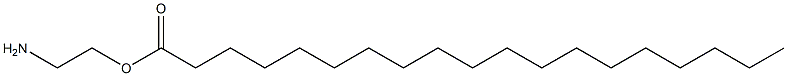 Nonadecanoic acid 2-aminoethyl ester Structure