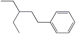 3-Ethylpentylbenzene 구조식 이미지