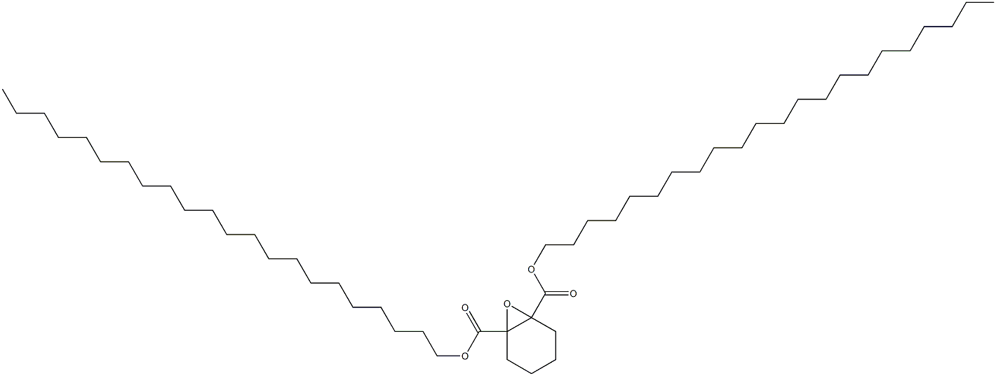 7-Oxabicyclo[4.1.0]heptane-1,6-dicarboxylic acid didocosyl ester 구조식 이미지