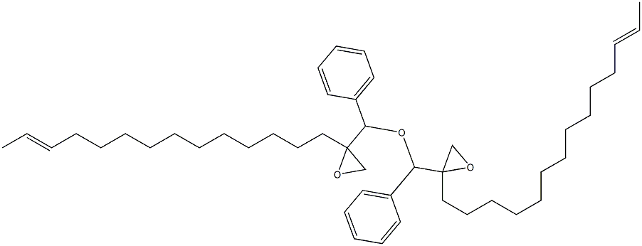 2-(12-Tetradecenyl)phenylglycidyl ether 구조식 이미지