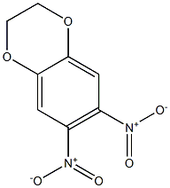 6,7-Dinitro-2,3-dihydro-1,4-benzodioxin Structure