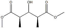 (2S,4R)-3-Hydroxy-2,4-dimethylglutaric acid dimethyl ester 구조식 이미지