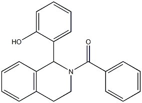 1-(2-Hydroxyphenyl)-2-benzoyl-1,2,3,4-tetrahydroisoquinoline Structure