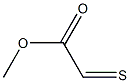 2-Thioxoacetic acid methyl ester 구조식 이미지