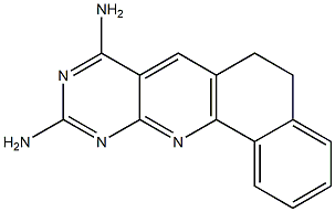 5,6-Dihydrobenzo[h]pyrimido[4,5-b]quinoline-8,10-diamine Structure