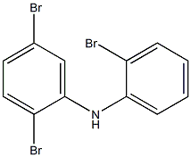 2,5-Dibromophenyl 2-bromophenylamine 구조식 이미지