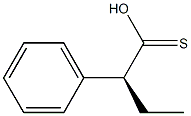 [S,(+)]-2-Phenylthiobutyric acid Structure