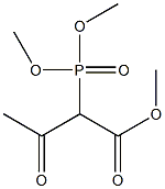 2-(Dimethoxyphosphinyl)-3-oxobutyric acid methyl ester 구조식 이미지