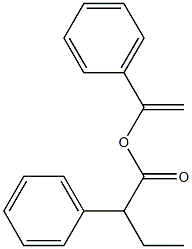 2-Phenylbutyric acid 1-phenylethenyl ester 구조식 이미지