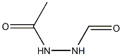 1-Acetyl-2-formylhydrazine Structure