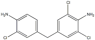 4-[(4-Amino-3-chlorophenyl)methyl]-2,6-dichloroaniline 구조식 이미지