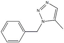 5-Methyl-1-(benzyl)-1H-1,2,3-triazole Structure