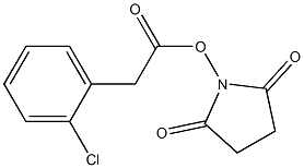 2-Chlorobenzeneacetic acid succinimidyl ester Structure