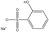 2-Hydroxybenzenesulfonic acid sodium salt 구조식 이미지