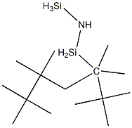 1,3-Di-tert-butyl-1,1,3,3-tetramethylpropanedisilazane Structure