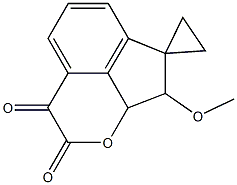 2,3-Dihydro-2-methoxyoxalyloxyspiro[1H-indene-1,1'-cyclopropane] Structure