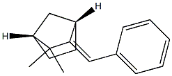 (1S,4R,E)-2-(Benzylidene)-3,3-dimethylbicyclo[2.2.1]heptane Structure