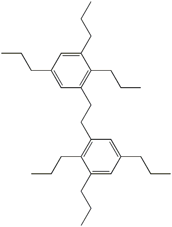 3,3'-Ethylenebis(1,2,5-tripropylbenzene) Structure