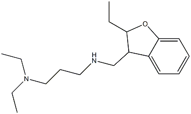 N'-[(2,3-Dihydro-2-ethylbenzofuran-3-yl)methyl]-N,N-diethyl-1,3-propanediamine Structure