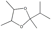 2-Isopropyl-2,4,5-trimethyl-1,3-dioxolane 구조식 이미지