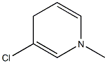 1-Methyl-3-chloro-1,4-dihydropyridine Structure