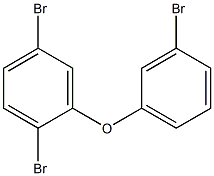 2,5-Dibromophenyl 3-bromophenyl ether Structure