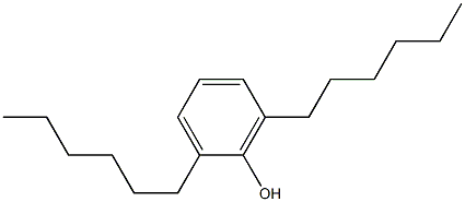 2,6-Dihexylphenol 구조식 이미지