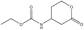 N-[(2-Oxotetrahydro-2H-pyran)-4-yl]carbamic acid ethyl ester Structure