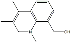 1,3,4-Trimethyl-1,2-dihydroquinoline-8-methanol 구조식 이미지