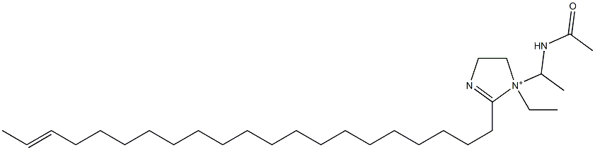 1-[1-(Acetylamino)ethyl]-1-ethyl-2-(19-henicosenyl)-2-imidazoline-1-ium Structure