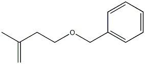 2-Methyl-4-(benzyloxy)-1-butene Structure